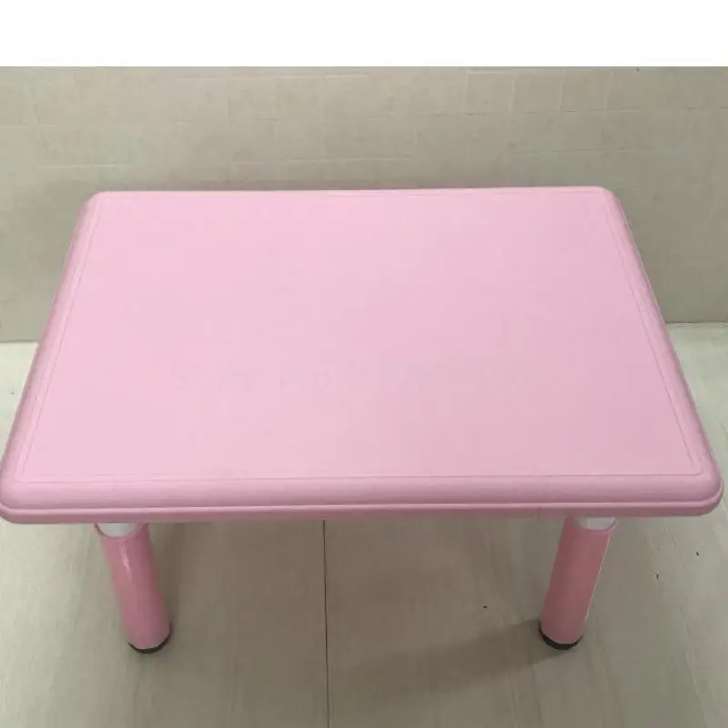 

Kindergarten Tables And Chairs Thicker Small Moon Tables Household Small Rectangular Table Baby Arc Table Children's Game Learni