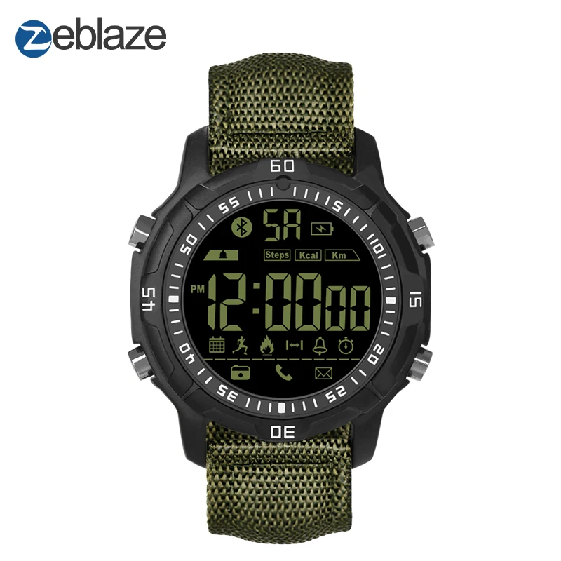 New Zeblaze VIBE 2 Sports Smartwatch 5ATM Waterproof 540 Days Stand-by Time Sports Smart Watch For Android And IOS