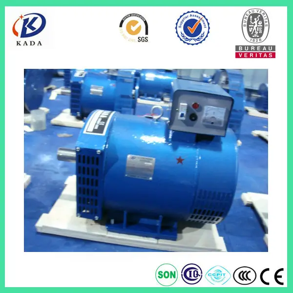 ST 30KW Single Phase Brush 30kva Generator 220V 50Hz Alternator Free