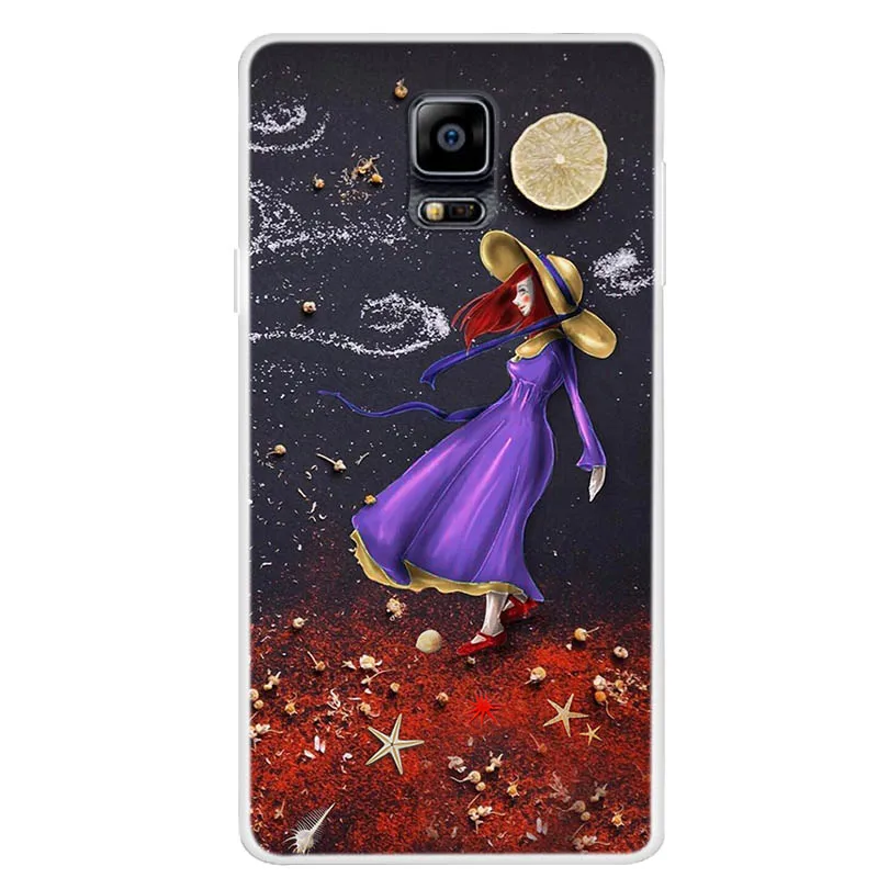 293736-三星note4 欢乐小镇软壳-沙画帽子