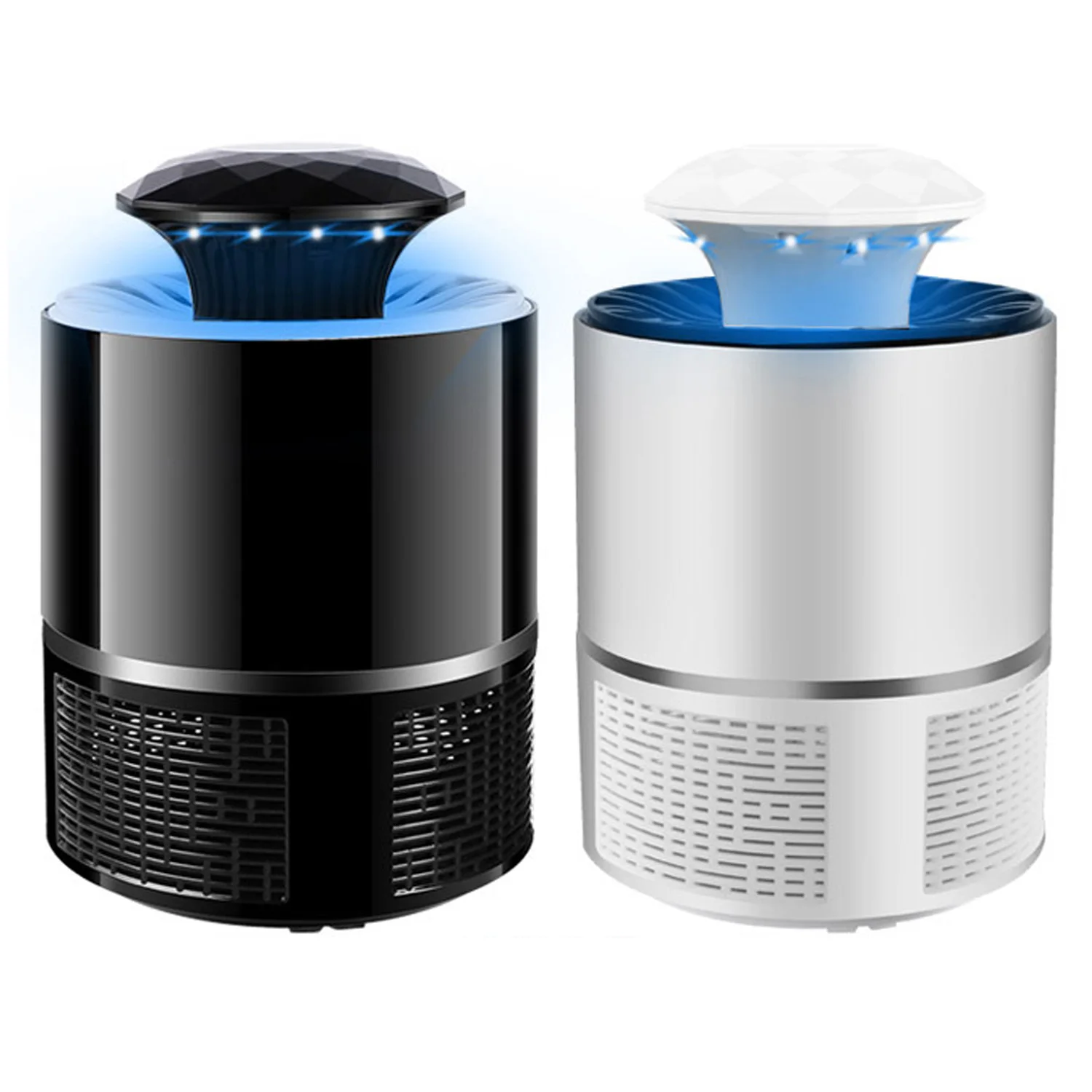 Behogar USB ловушка для насекомых свет насекомых Летающая лампа Жук Zapper наклейка от комаров Catcher для Дома кухни спальни сада патио