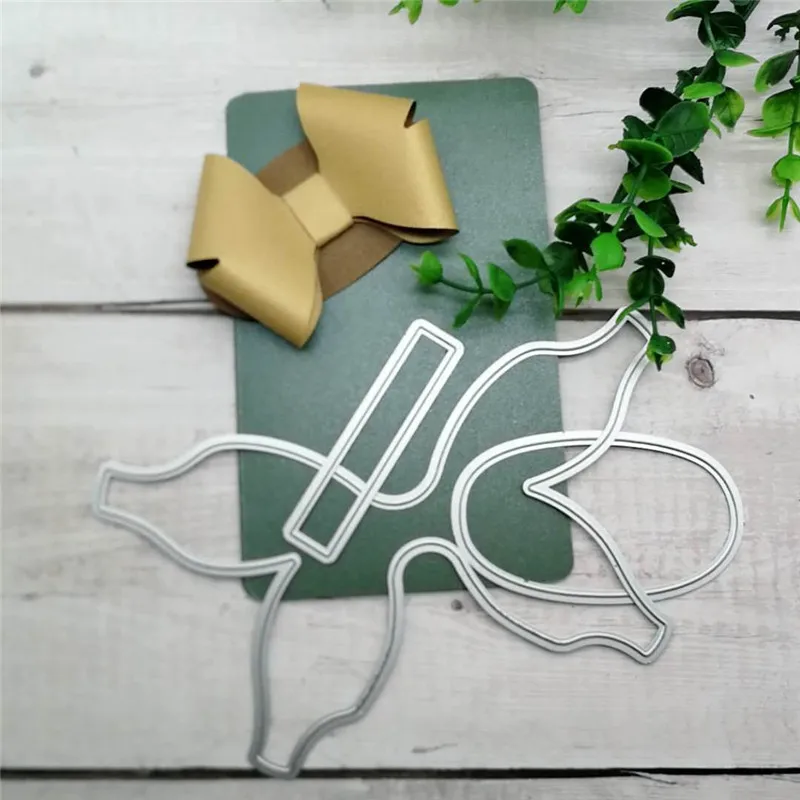 

DIY Bow steel Cutting Dies Stencil Craft for DIY Creative Scrapbook Cut Stamps Dies Embossing Paper Birthday Card 17.6X13.7cm