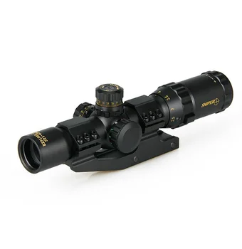 

Tactical Sniper scopes 1-4x28 rifle scope gree/red/green illuminated sight optical scope for hunting VI1014