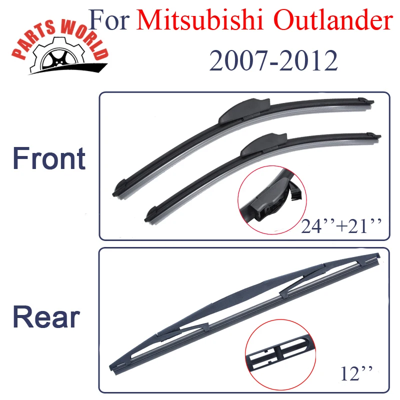 Prix pour Partsworld D'essuie-Glace Lames Pour Mitsubishi Outlander 2007-2012 Avant Et Arrière Pare-Brise En Caoutchouc Essuie-glaces De Voiture Accessoires Auto Pièces Prix pour Partsworld D'essuie-Glace Lames Pour Mitsubishi Outlander 2007-2012 Avant Et Arrière Pare-Brise En Caoutchouc Essuie-glaces De Voiture Accessoires Auto Pièces