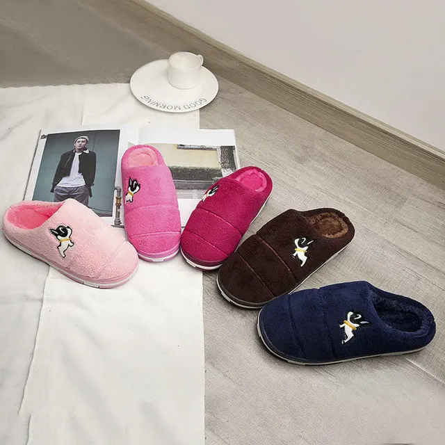 High Quality Women Men Spa Slipper Comfort Velvet With Soft Fleece Outside Stitching Tpr Sole Memory Foam Slipper (4)