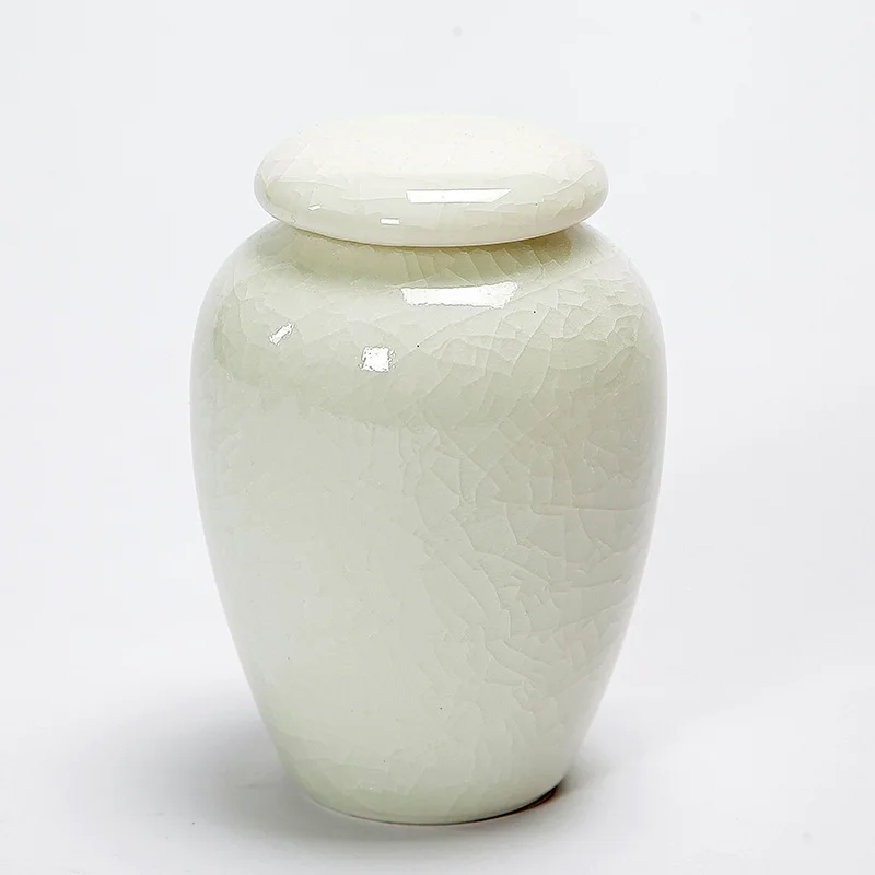 Хрустящая глазурь керамическая бутылка для хранения& банки чайная коробка пряность для чая сахарные банки контейнер для еды миниатюрная кухонная канистра для хранения - Цвет: makalongbai