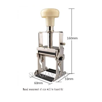

manually adjustable production date code machine Print food plastic bag label Codec Imitation inkjet printer 1pc