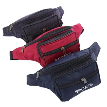 

Women MenUtility for Cycling Waist Fanny Pack Fashion Belt Bag Travel Hip Purse Bags