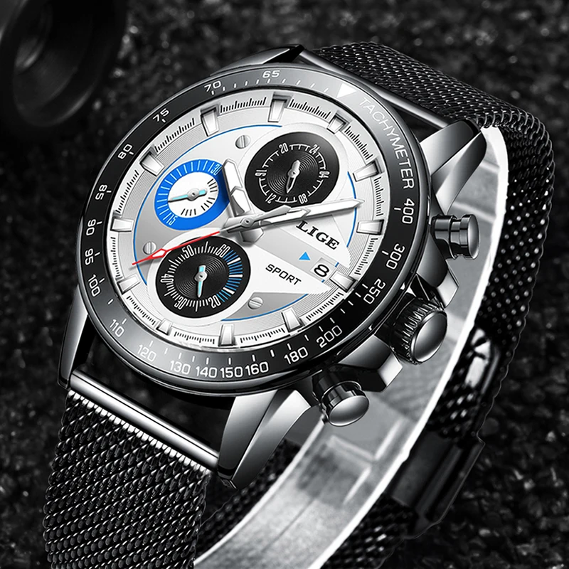 Мужские кварцевые часы Reloj Hombre повседневные водонепроницаемые ультратонкие