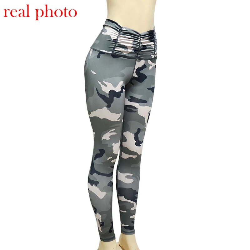 Simenual Harajuku camouflage print fitness legging female pants 2018 athleisure slim sexy bodybuilding leggings for women legins