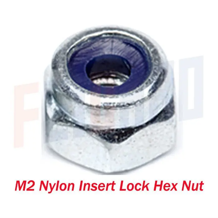 

Wholesale F01894-4 100pcs M2 Nylon Insert Lock Hex Nuts Hexagonal Standoff Spacer M3 Nut for Robot Car +FS