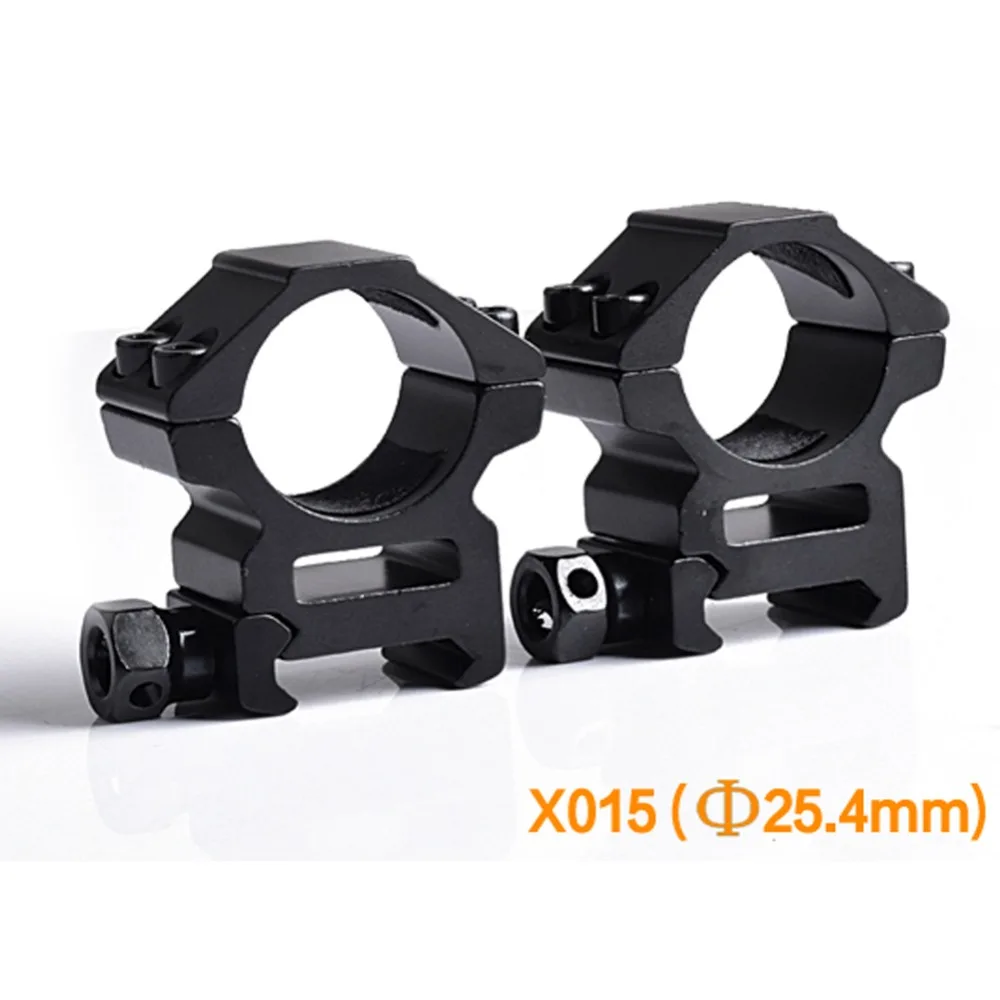 1 Pair Tactical Barrel 25.4mm Rifle Scope Mount Gun Sight Holder Clip