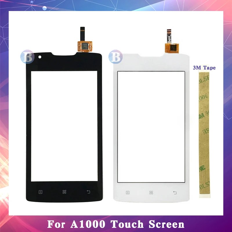 

High Quality 4.0" For Lenovo A1000 Touch Screen Digitizer Sensor Outer Glass Lens Panel Replacement