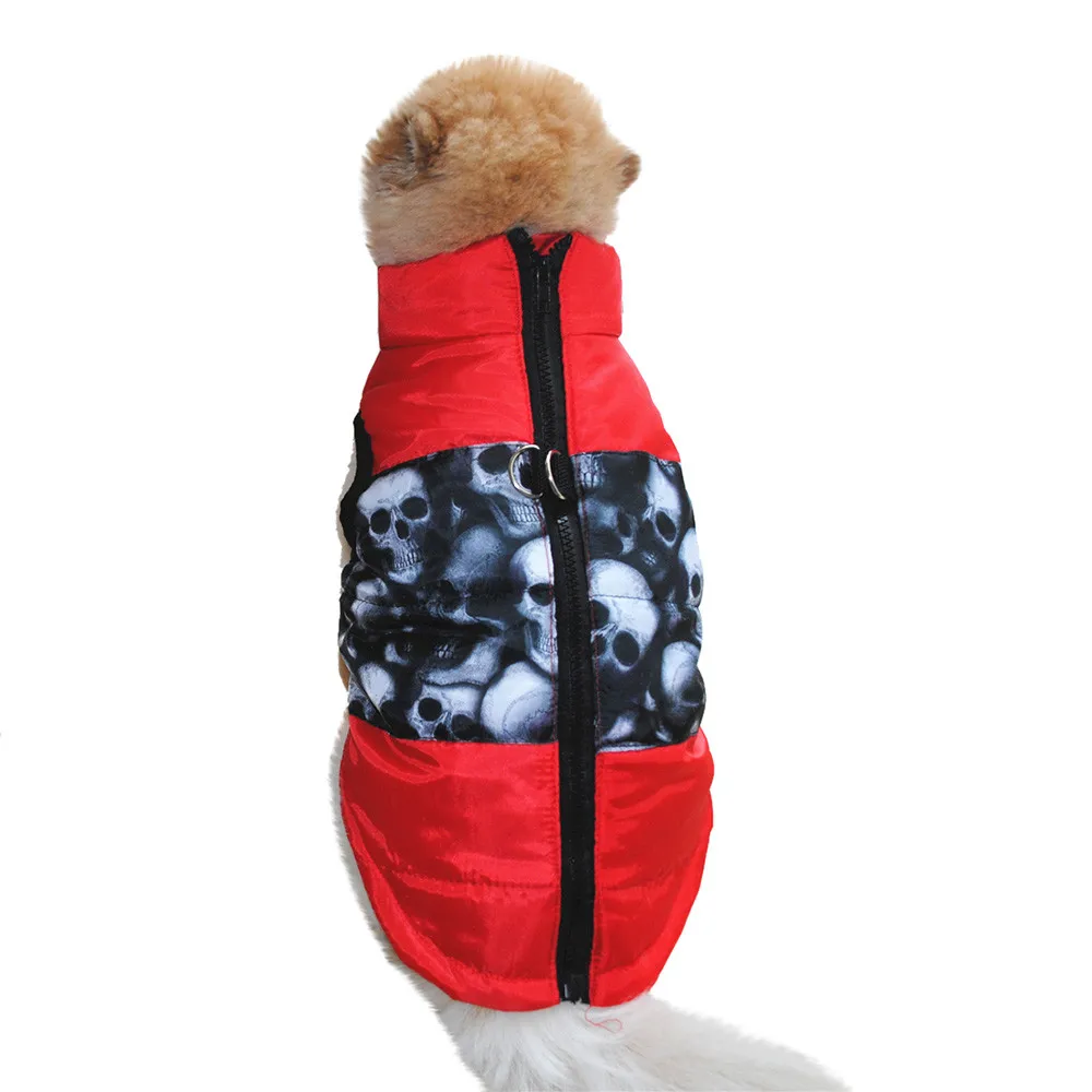 

Winter Pet Dog Clothes For Small Dogs Warm Down Jacket Waterproof Dog cat Chihuahua Thickening Clothes Clothing 2019