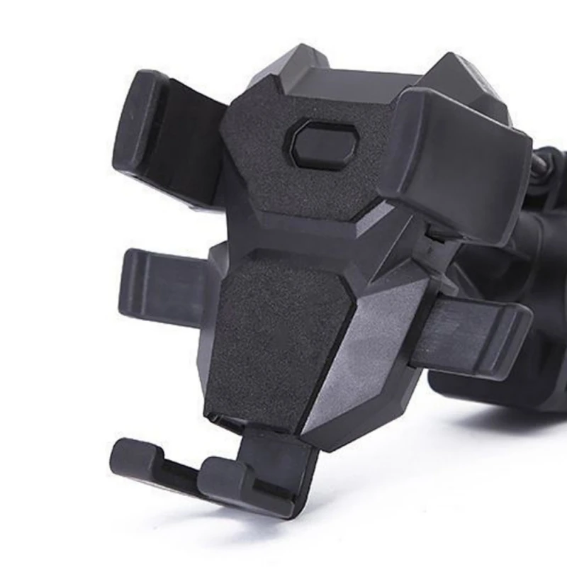 

2019 ABS Bicycle Phone Holder Universal Motorcycle Mobile Mount Stand Non-slip Cellphone Handlebar 360 Degree Rotation MTB Road