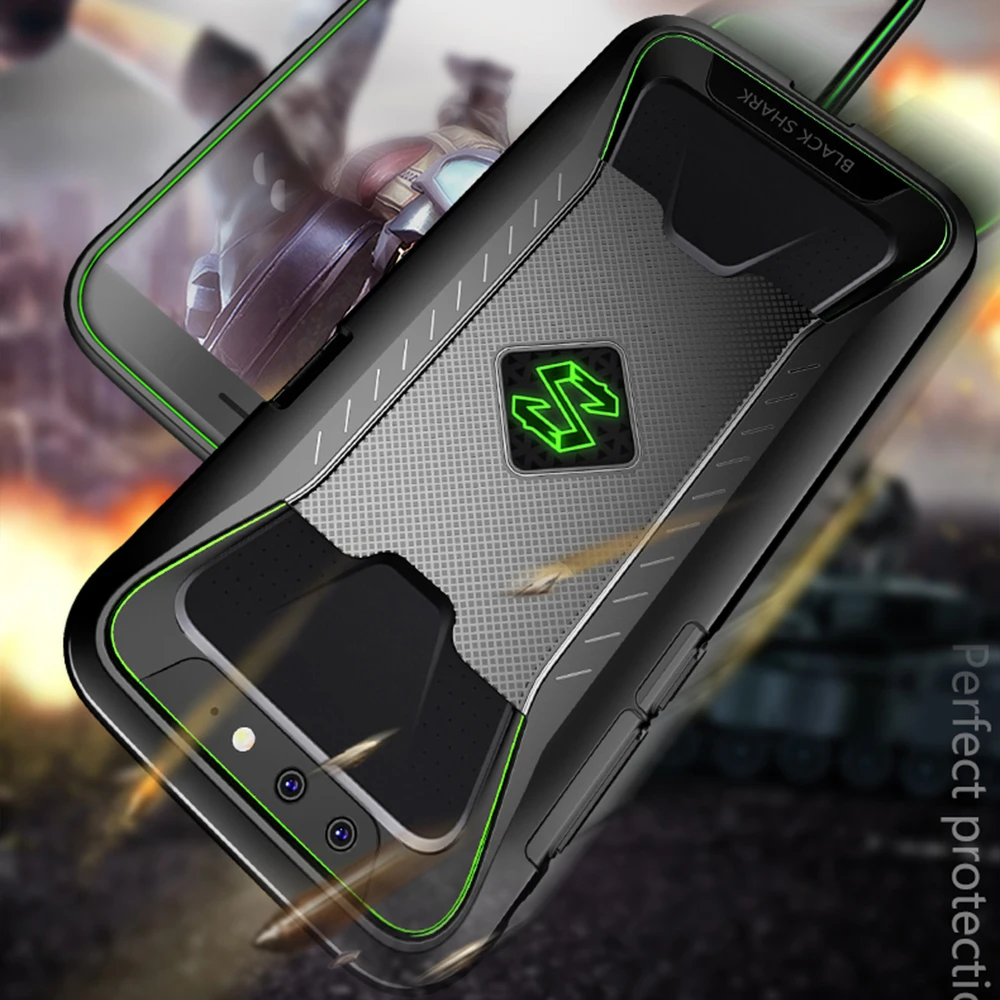 Мягкий термополиуретановый чехол для Xiaomi Black Shark, для игры, Черная Акула, Простой Противоударный защитный чехол