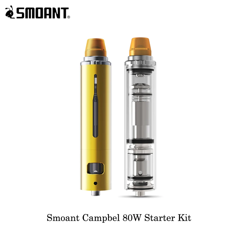 Электронные сигареты 80 Вт Smoant Campbel Box Mod с баком NI80 OCC 2 мл/3 мл Питание от одной