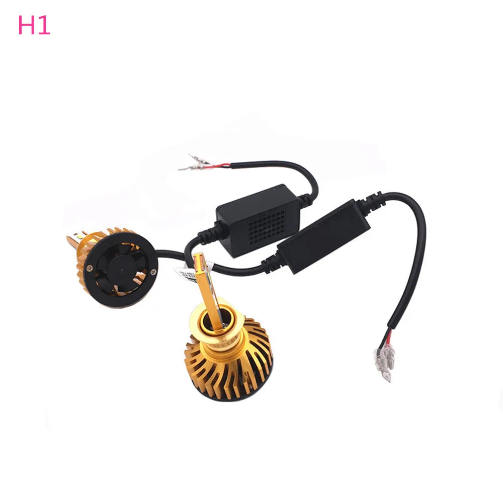 

2X Car Headlights Led Light Bulbs 9005/HB3 9006/HB4 H1 H3 H4 H7 H11 6000K for Hyundai i30 2009 2010 for Peugeot 308CC 2011-2013