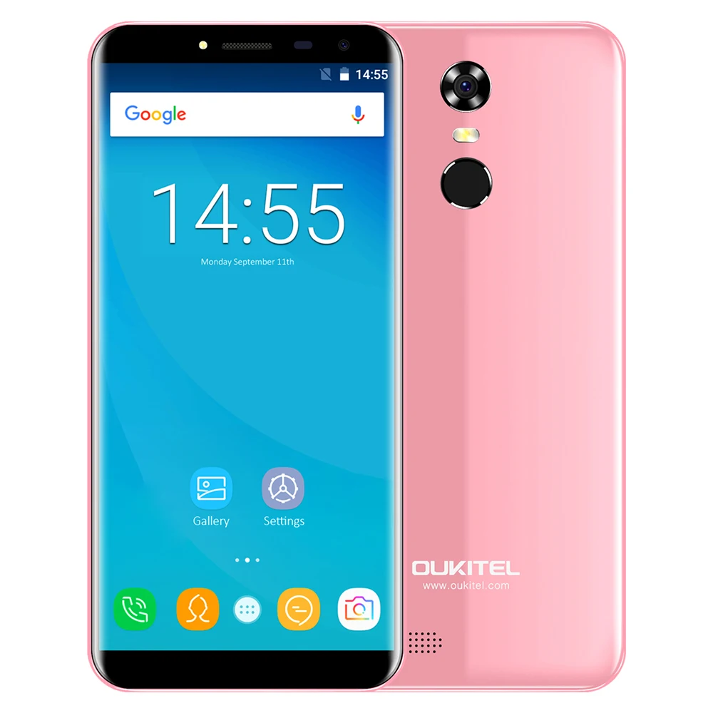 Original OUKITEL C8 5 5 18 9 HD Android 7 0 4G Mobile Phone 8MP Cam
