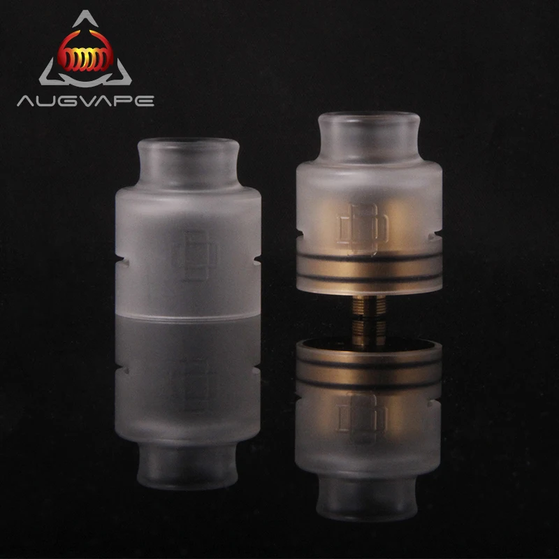 

Augvape Druga RDA Acrylic Replacement Top Cap Kit for Druga RDA Electronic Cigarette Tank Atomizer Dripka Vaporizer Vape Tank