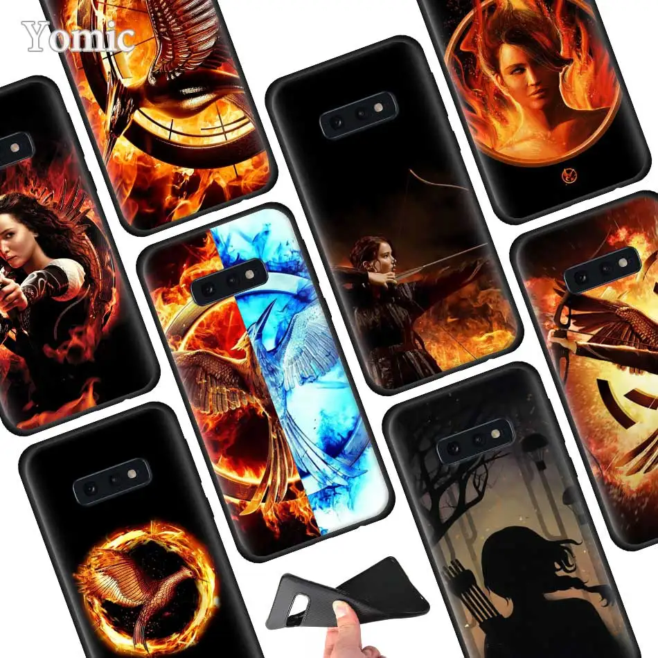 

The Hunger Games Back Silicone Phone Case for Samsung Galaxy S10 S10e S8 S9 Plus S7 Edge Note 8 9 M30 M20 Case Cover