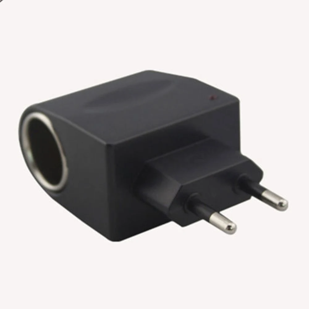 Hot Sale AC 220V to DC 12V Car Cigarette Lighter Wall Power Socket Plug Adapter Electrical Converter Voltage Inverter EU Plug