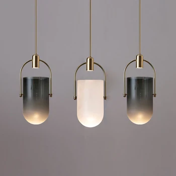 

Postmodern Simple Glass Creative Individual Hotel Luxury Sample Room Bedroom Bedside Study room Chandelier