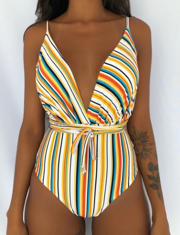 New Sexy One Piece Swimsuit Women Swimwear Push Up Monokini Bandage Bodysuit Female Beachwear Summer Bathing Suits