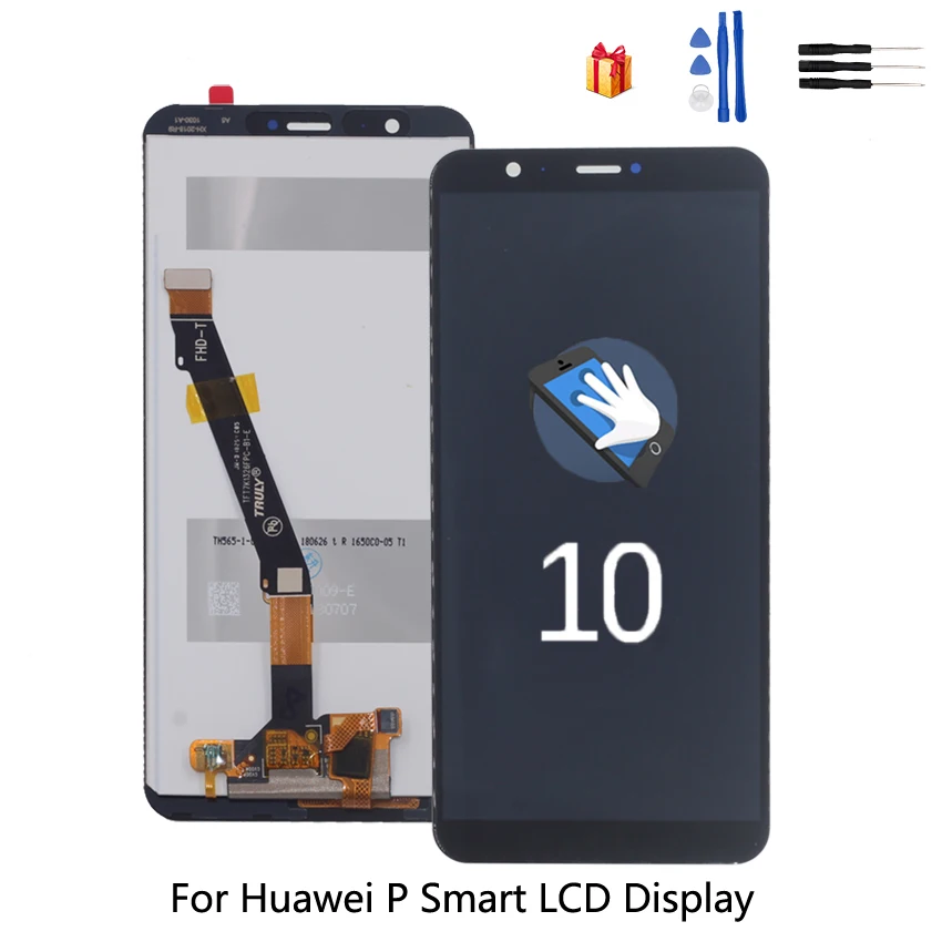 

5.65 "Original Display For Huawei P Smart LCD Touch Screen Digitizer Assembly For Huawei p smart LX1 L21 L22 LCD Display Screen