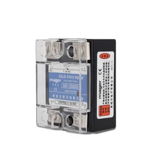 

25A Single phase Solid state relay MGR-1 DD220D25 SSR-25DD DC control DC input 3-32V DC output 5-220V DC With Protective covers