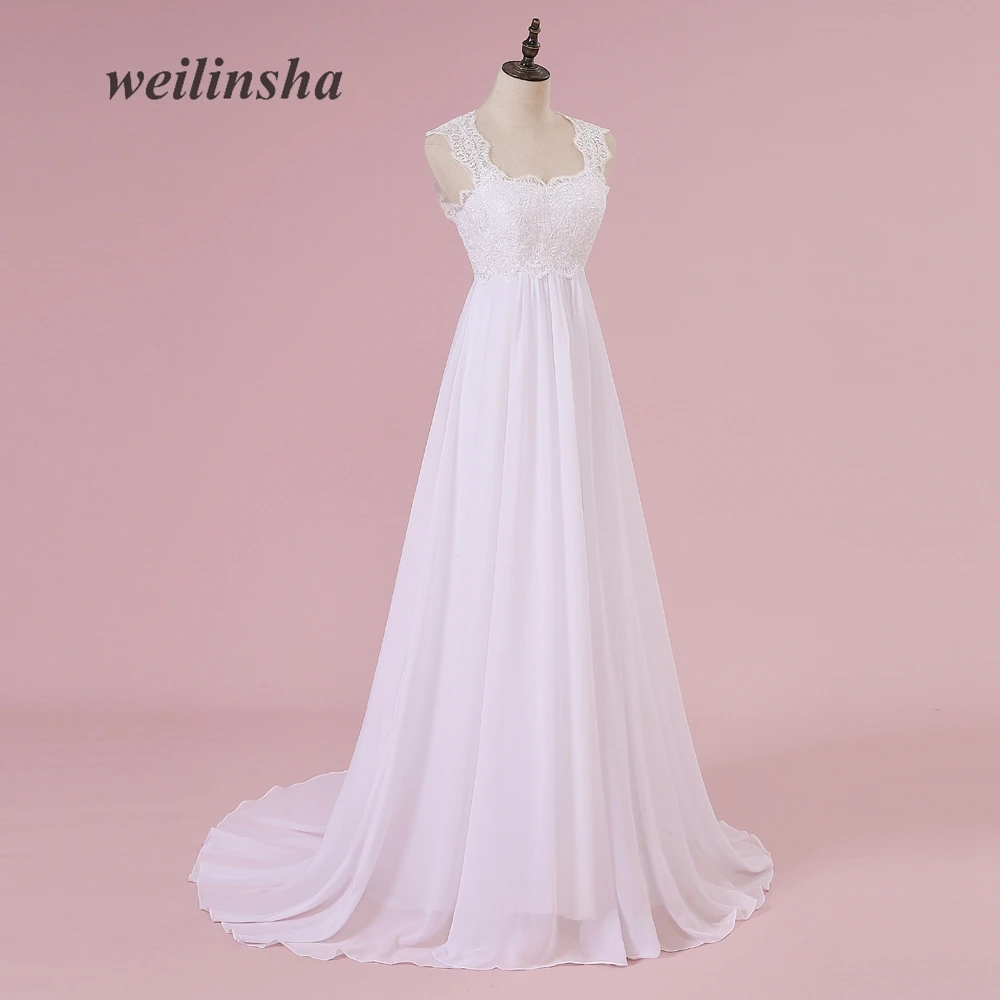 White wedding dress