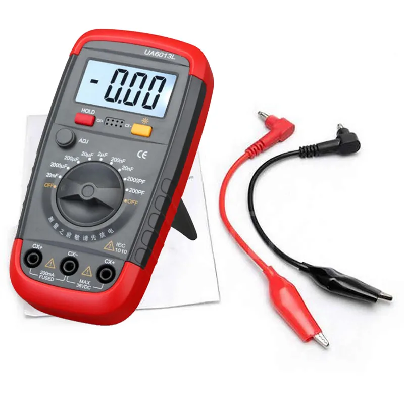 Car Accessorie New Arrival Ua6013l Auto Range Digital Lcd Capacitor Car Accessorie New Arrival Ua6013l Auto Range Digital Lcd Capacitor Capacitance Tester Meter Electrical Multimeter Measurement In Multimeters Yzers