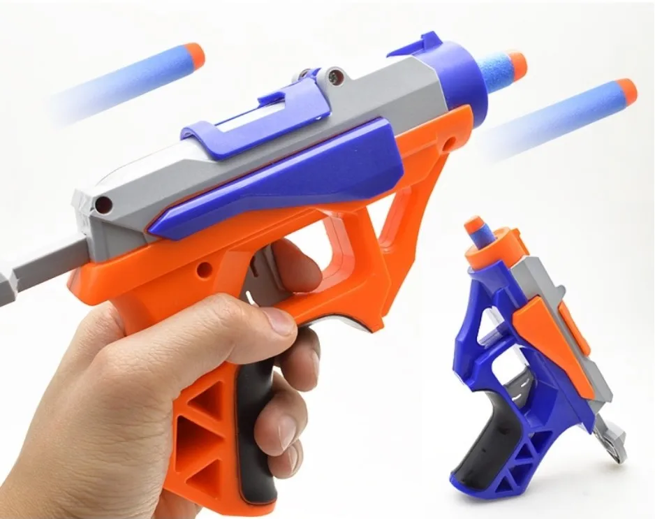 

New Arrival Children's Manual Soft Bullet Gun long Range Toy Pistol Dart Blaster Kids Toys Best Gift