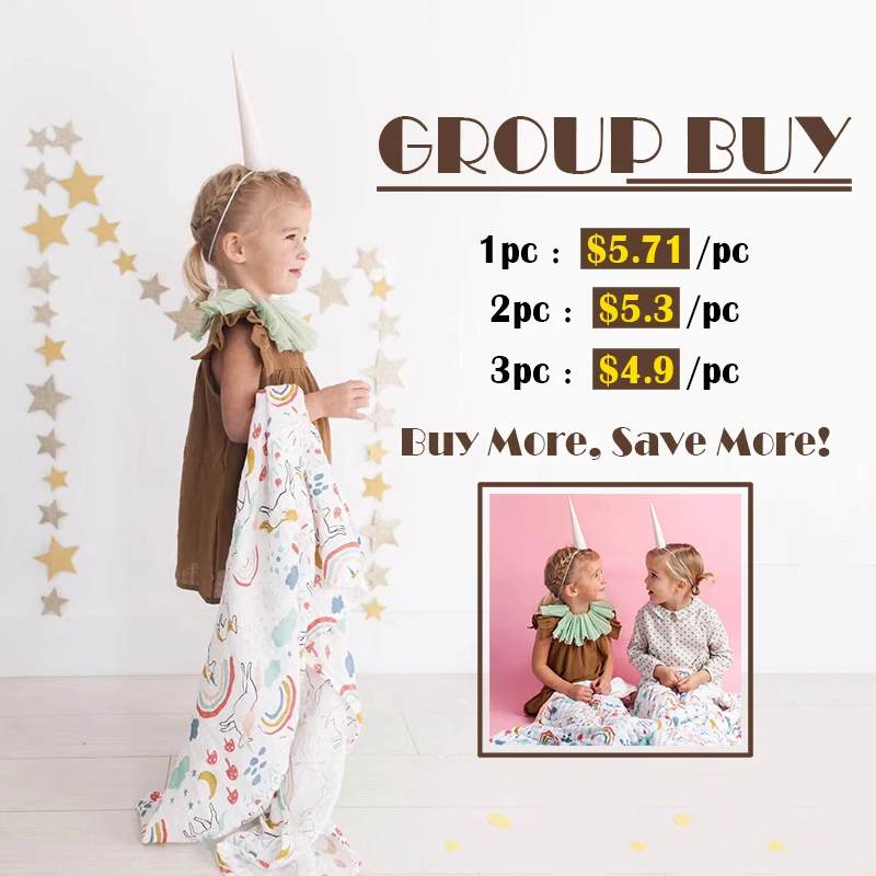 

[simfamily] 1Pc Muslin 100% Cotton Baby Blankets Soft Newborn Swaddles Bath Gauze Infant Wrap sleepsack Stroller cover Play Mat