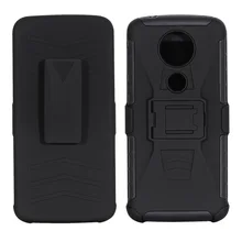 Чехол влияние кобура чехол s plus Противоударная подставка для ремня безопасности зажим задняя крышка для Motorola Moto X4 E5 X5 G6 Z3 Z4 играть G6 плюс G7 Мощность
