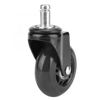 

Caster Wheels Furniture Rubber Wheels For Office Chairs 5pcs 2.5inches Office Chair Caster Wheels Roller Style