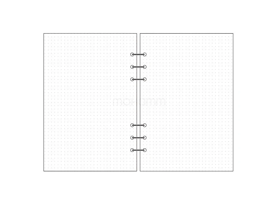 B5 журнал заправки блокнот наполнитель бумага узкая руля планировщик сделать список 45 листов