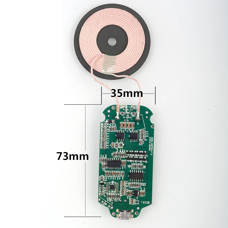 Qi Беспроводное зарядное устройство diy Беспроводное зарядное устройство pcb для samsung Galaxy S10 S9 S8 S7 Note8 Беспроводное зарядное устройство PCBA для iPhone Xs Max Xr