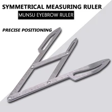 1 компл. золотое сечение для бровей Microblading постоянный-макияж программное средство меры означает золотое сечение для бровей правитель Microblading