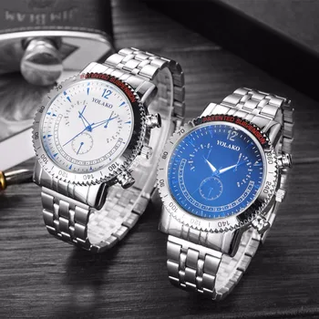 

Luxury Brand Watches Men Fashion Sport Military Quartz Watch Men Full Steel Business Clock Man Relogio Masculino erkek kol saati
