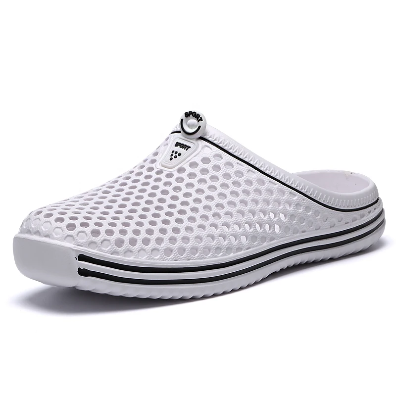 Женская и мужская водонепроницаемая обувь; летняя дышащая пляжная обувь для плавания; Легкие уличные спортивные кроссовки; zapatos deportivos mujer; 45 - Цвет: White A