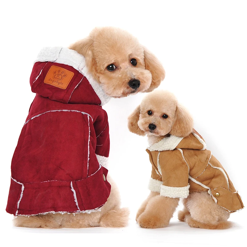 

Warm Dog Clothes Pet Coats Winter Pet Dog Jackets Clothing Puppy Outfit Costume for Dogs Large Pet Clothes Apparel S-XXL 30S2