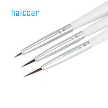 HAICAR Set of 3 Professional Sable Nail Art Drawing Painting Pen Brush Detailer Liner Striper Tools 160913 Drop Shipping
