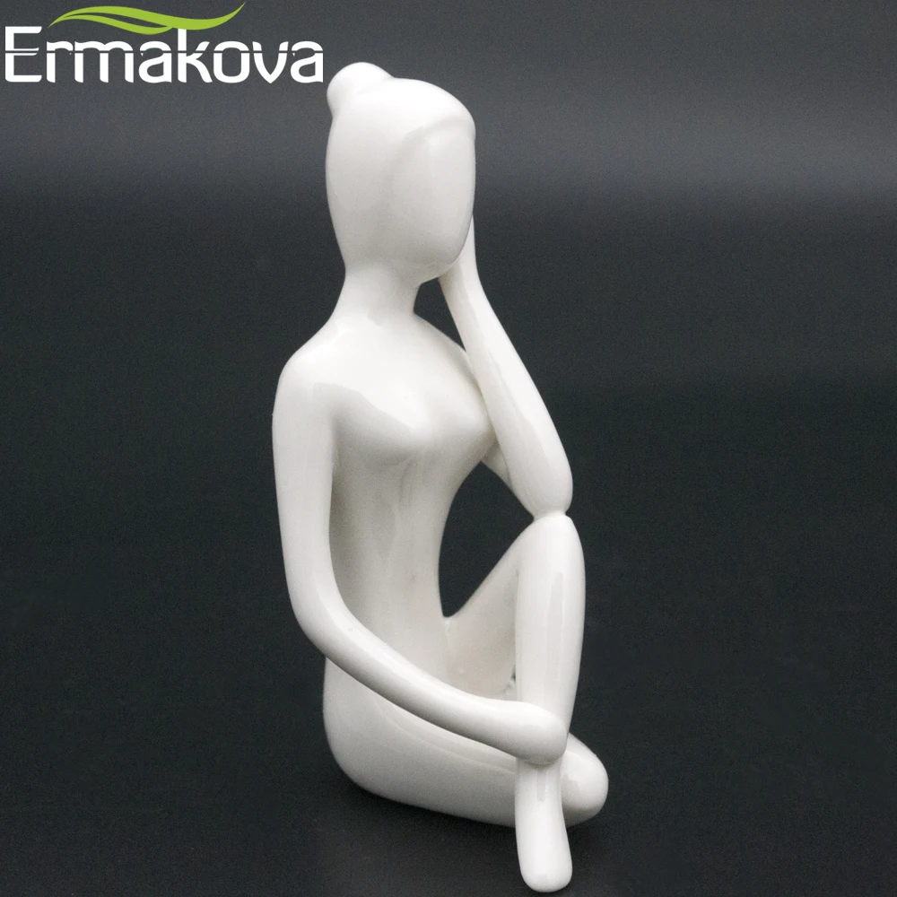Керамическая статуэтка для йоги ERMAKOVA медитации комната статуя украшение студии