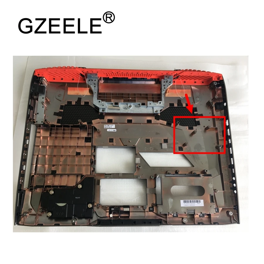 GZEELE нижний чехол для ноутбука, Нижняя крышка для ASUS G752 G752V G752VM G752VS G752VY G752VT Нижняя крышка 17," Нижний чехол