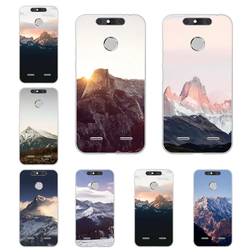 zte blade v9 v8 v7 lite v8 mini z10 z601 x3 d2 Case mountain peak Soft TPU Back Cover for zte blade v9 v8 Phone protect Bags zte blade v9 v8 v7 lite v8 mini z10 z601 x3 d2 Case mountain peak Soft TPU Back Cover for zte blade v9 v8 Phone protect Bags