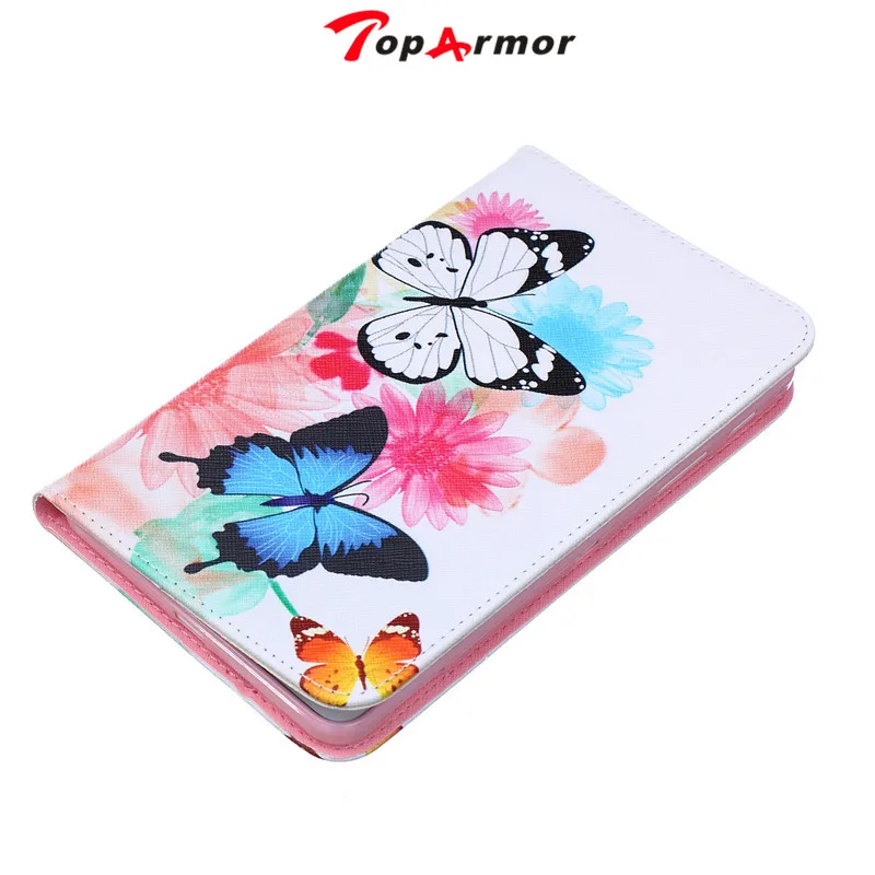 Toparmor для Samsung Galaxy Tab 4 7.0 sm t230nu T231 t235 T230 android ПК искусственная кожа флип Folio Stand