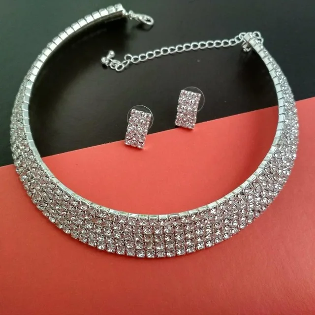 rhinestone collar necklace set (5)