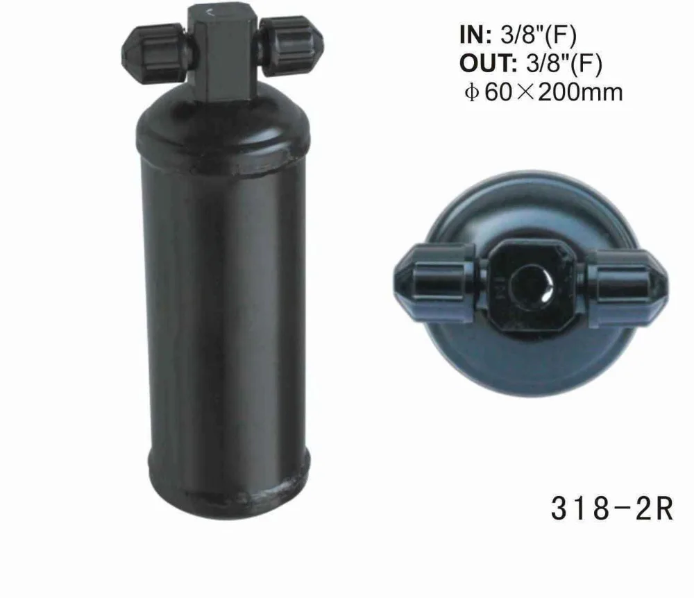 Auto air conditioner receiver drier universal for 318 2R IN&OUT 3/8