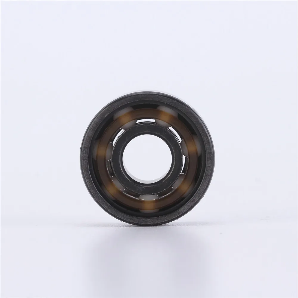 608 السيراميك تحمل مضمنة تزلج محامل الرول سكيت سكيت LongBoard HandSpinner Rodamientos الأبيض السيراميك تحمل abec9